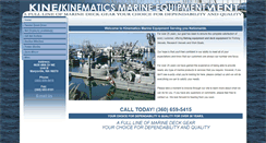 Desktop Screenshot of kinematicsmarine.com