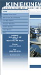 Mobile Screenshot of kinematicsmarine.com